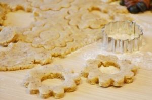 Kekse ohne Butter - Kekse ausgestochen